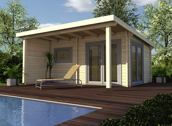 Gartensauna Bella 1